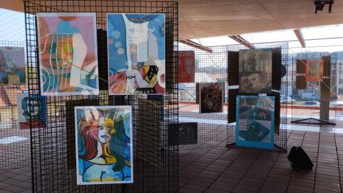 Výstava Linie, barva, tvar